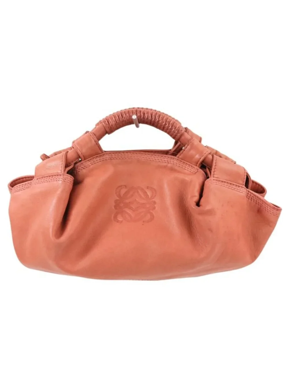 Loewe Nappa Aire Leather Mini Shoulder Bag Pink